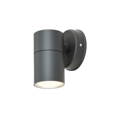 Eklutna 1xGU10 Outdoor Wall Lamp Anthracite D:11.3cmx11.3cm (80200544)