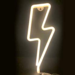 ΑΣΤΡΑΠΗ, 98 NEON LED ΛΑΜΠΑΚΙΑ ΜΕ ΜΠΑΤΑΡΙΑ (3xAA)/USB, WW, IP20, 34x2x13cm ACA – F040013182