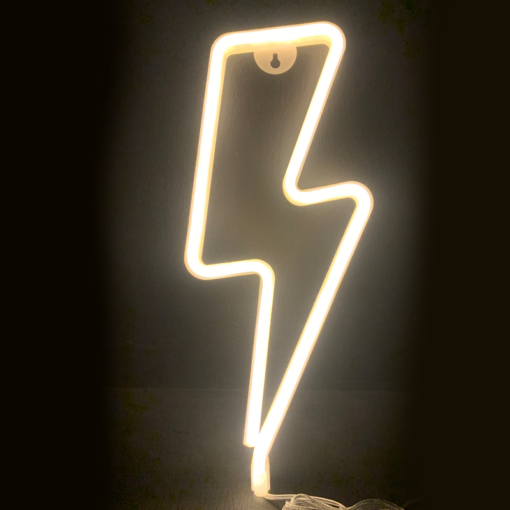 ΑΣΤΡΑΠΗ, 98 NEON LED ΛΑΜΠΑΚΙΑ ΜΕ ΜΠΑΤΑΡΙΑ (3xAA)/USB, WW, IP20, 34x2x13cm ACA – F040013182