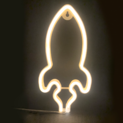 ΠΥΡΑΥΛΟΣ, 87 NEON LED ΛΑΜΠΑΚΙΑ ΜΕ ΜΠΑΤΑΡΙΑ (3xAA)/USB, WW, IP20, 13.5x2x27cm ACA – F04001320