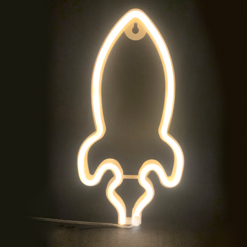 ΠΥΡΑΥΛΟΣ, 87 NEON LED ΛΑΜΠΑΚΙΑ ΜΕ ΜΠΑΤΑΡΙΑ (3xAA)/USB, WW, IP20, 13.5x2x27cm ACA – F04001320