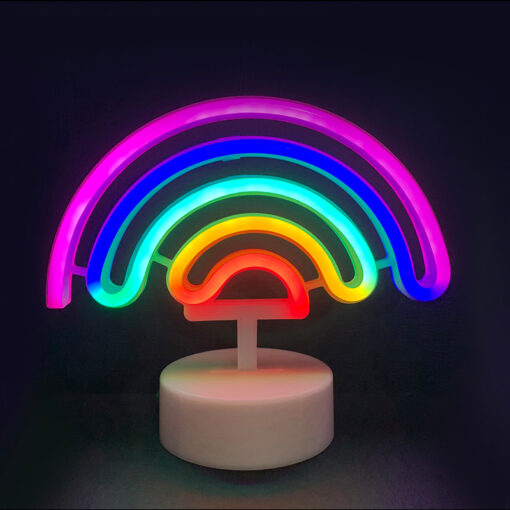 ΟΥΡΑΝΙΟ ΤΟΞΟ, 66 NEON LED ΛΑΜΠΑΚΙΑ ΜΕ ΜΠΑΤΑΡΙΑ (3xAA)/USB, RGB, IP20, 23x10x19.5cm ACA – F04003303