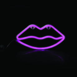 ΧΕΙΛΗ, 50 NEON LED ΛΑΜΠΑΚΙΑ ΜΕ ΜΠΑΤΑΡΙΑ (3xΑΑ)/USB, ΡΟΖ, IP20, 15*2.3*36 ACA – F04507329
