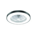 ΑΝΕΜΙΣΤΗΡΑΣ ΟΡΟΦΗΣ ΠΛΑΦΟΝΙΕΡΑ ΜΑΥΡΗ DIMMABLE DC22W Φ50 7 ΔΙΑΦΑΝH ABS ΠΤΕΡΥΓΙΑ ΤΗΛΕΧΕΙΡΙΣΤΗΡΙΟ ACA – FANOKBL10G