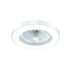 ΑΝΕΜΙΣΤΗΡΑΣ ΟΡΟΦΗΣ ΠΛΑΦΟΝΙΕΡΑ ΛΕΥΚΗ DIMMABLE DC22W Φ50 7 ΔΙΑΦΑΝH ABS ΠΤΕΡΥΓΙΑ ΤΗΛΕΧΕΙΡΙΣΤΗΡΙΟ ACA – FANOKWH10G