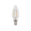LED Λάμπα E14 Κεράκι Filament 2W Diolamp 360° 250lm 2700K – FLAM2WW