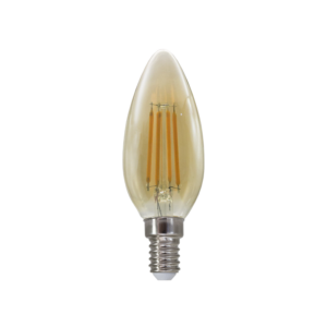 LED Λάμπα E14 Κεράκι Filament 5W Dimmable Diolamp 360° 620lm 2700K – FLAM5WWDIMAM