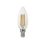 LED Λάμπα E14 Κεράκι Filament 7W Diolamp 360° 860lm 2700K – FLAM7WW