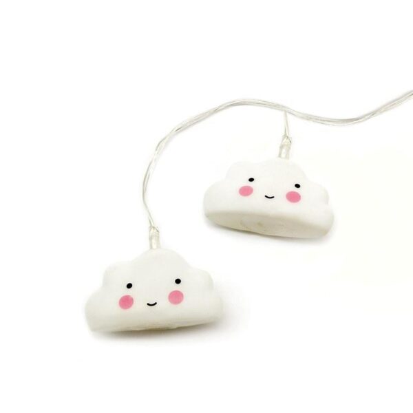 PLASTIC CLOUD 10LED ΛΑΜΠΑΚIA ΣΕΙΡΑ ΜΠΑΤΑΡ.(3xAA) &ΧΡΟΝΟΔΙΑΚ(6ΟΝ/18OFF) ΨΥΧΡΟ ΛΕΥΚΟ IP20 135+30cm ACA – FPCLOUD10W2AT