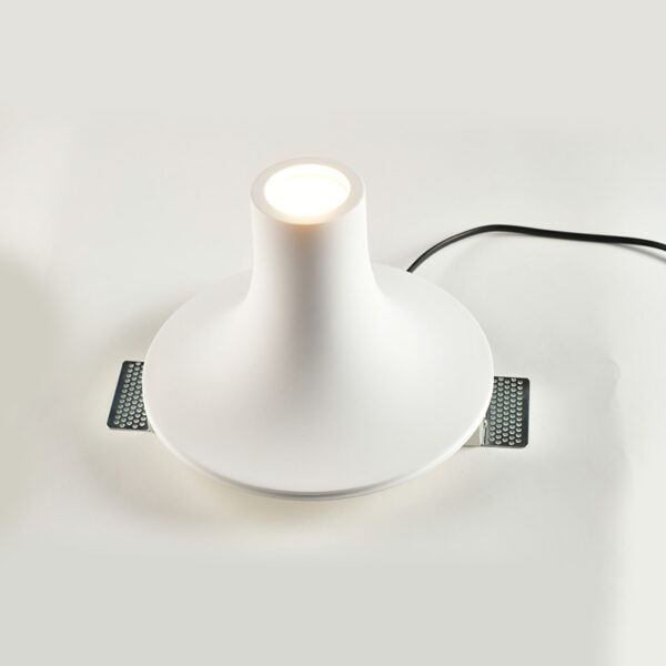 ΟΡΟΦΗΣ Φ/Σ 1XGU10 TRIMLESS ΓΥΨΙΝΟ D23XH15CM AVA ACA – G1018S