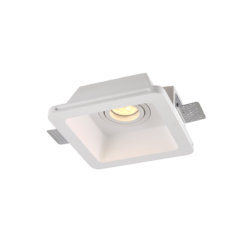 Τετράγωνο Κινητό Γύψινο Trimless Spot AARI GU10 ACA – G16760C