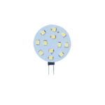 Λάμπα LED G4 12V, στρογγυλή, με 10 chip για εξοικονόμηση ενέργειας και υψηλή φωτεινότητα.