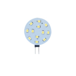 Λάμπα LED G4 12V, στρογγυλή, με 10 chip για εξοικονόμηση ενέργειας και υψηλή φωτεινότητα.