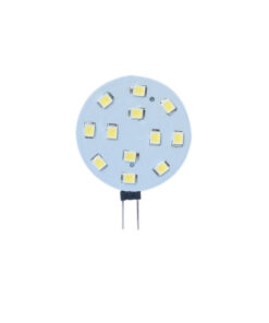 Λάμπα LED G4 12V, στρογγυλή, με 10 chip για εξοικονόμηση ενέργειας και υψηλή φωτεινότητα.