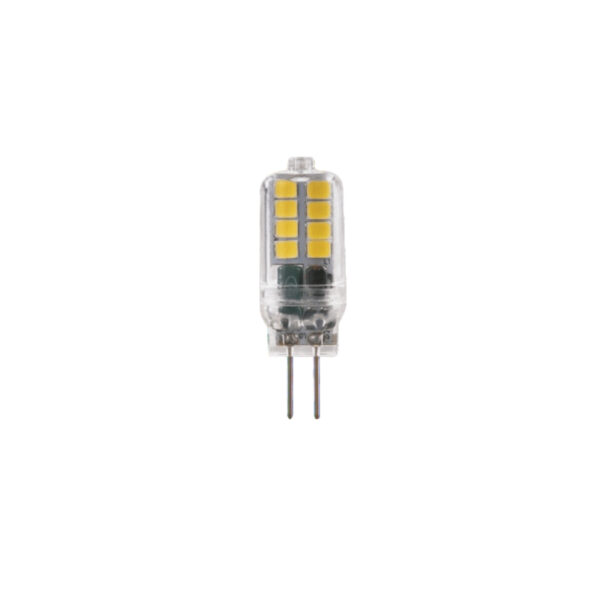 LED Λάμπα G4 2W Διάφανη Diolamp 12V AC/DC 360° 180lm 3000K – G428352WWC
