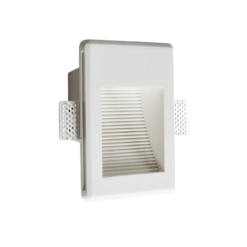 Γύψινο Φωτιστικό Τοίχου 1xMR11 Λευκό ACA DECOR  – G8001MR