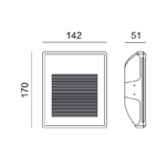 Γύψινο Φωτιστικό Τοίχου 1xMR11 Λευκό ACA DECOR  – G8001MR