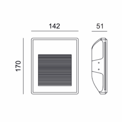 Γύψινο Φωτιστικό Τοίχου 1xMR11 Λευκό ACA DECOR  – G8001MR