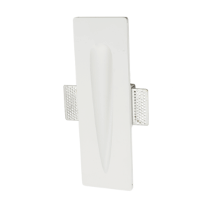 Γύψινο Φωτιστικό Τοίχου 1.5W 3000K 150lm Λευκό ACA DECOR  – G8008LED