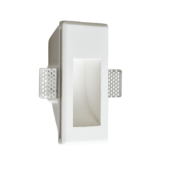 Γύψινο Φωτιστικό Τοίχου 1xMR11 Λευκό ACA DECOR  – G8010MR