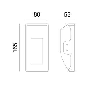Γύψινο Φωτιστικό Τοίχου 1xMR11 Λευκό ACA DECOR  – G8010MR