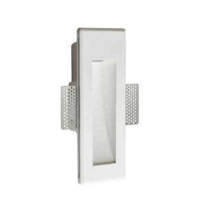 Γύψινο Φωτιστικό Τοίχου 1.5W 3000K 150lm Λευκό ACA DECOR  – G8011LED