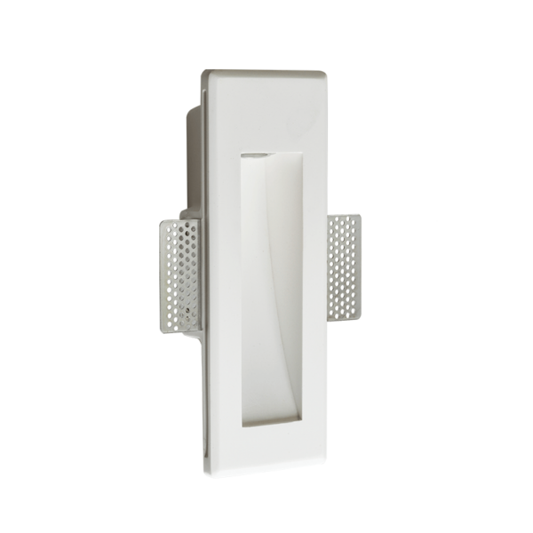 Γύψινο Φωτιστικό Τοίχου 1xMR11 Λευκό ACA DECOR  – G8011MR