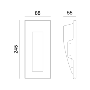 Γύψινο Φωτιστικό Τοίχου 1xMR11 Λευκό ACA DECOR  – G8011MR