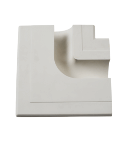 Γύψινο Φωτιστικό Οροφής / Τοίχου Χωνευτό Γραμμικό για Ταινία LED ACA DECOR  – G8018RW