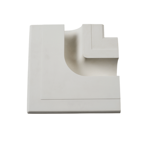 Γύψινο Φωτιστικό Οροφής / Τοίχου Χωνευτό Γραμμικό για Ταινία LED ACA DECOR  – G8018RW