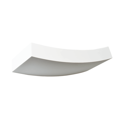 Γύψινο Φωτιστικό Τοίχου Up 1xR7s Λευκό ACA DECOR  – G85071W