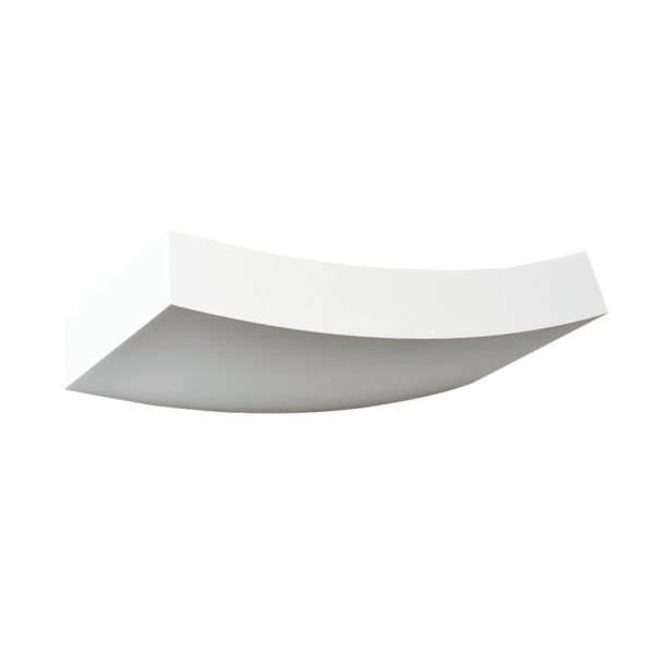 Γύψινο Φωτιστικό Τοίχου Up 1xR7s Λευκό ACA DECOR  – G85071W