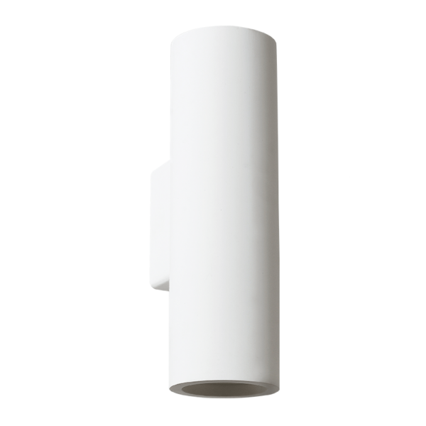 Γύψινο Φωτιστικό Τοίχου Up-Down 2xGU10 Λευκό ACA DECOR  – G85092W