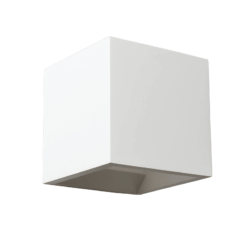Γύψινο Φωτιστικό Τοίχου Up-Down 1xG9 Λευκό ACA DECOR – G85141W