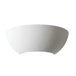 Γύψινο Φωτιστικό Τοίχου Up-Down 1xE27 Λευκό ACA DECOR  – G85151W