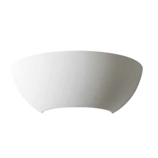 Γύψινο Φωτιστικό Τοίχου Up-Down 1xE27 Λευκό ACA DECOR – G85151W