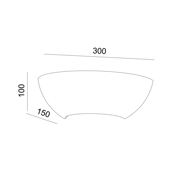 Γύψινο Φωτιστικό Τοίχου Up-Down 1xE27 Λευκό ACA DECOR  – G85151W