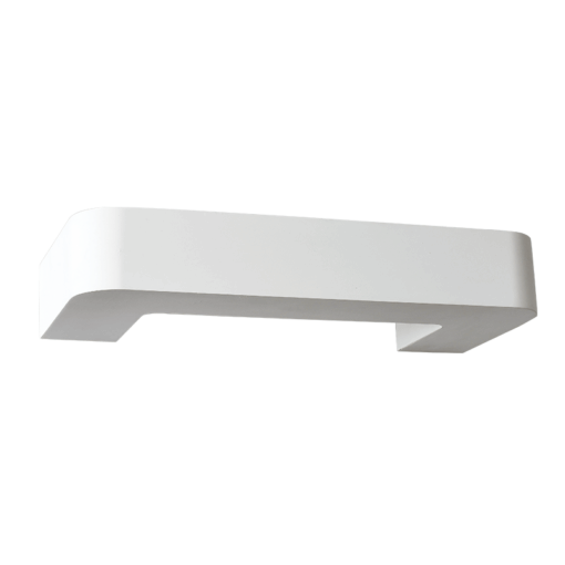 Γύψινο Φωτιστικό Τοίχου Απλίκα 1xR7s Λευκό ACA DECOR  – G85191W