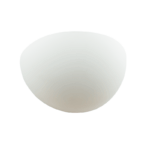 Γύψινο Φωτιστικό Τοίχου Up 1xE27 Λευκό ACA DECOR  – G85211W