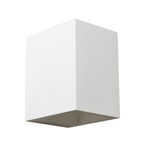 Γύψινο Φωτιστικό Τοίχου Up-Down 1xG9 Λευκό ACA DECOR  – G85231W