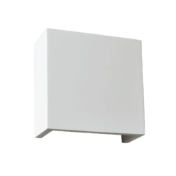 Γύψινο Φωτιστικό Τοίχου Up-Down 1xG9 Λευκό ACA DECOR  – G85261W