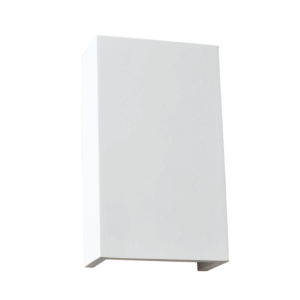 Γύψινο Φωτιστικό Τοίχου Up-Down 1xG9 Λευκό ACA DECOR  – G85271W