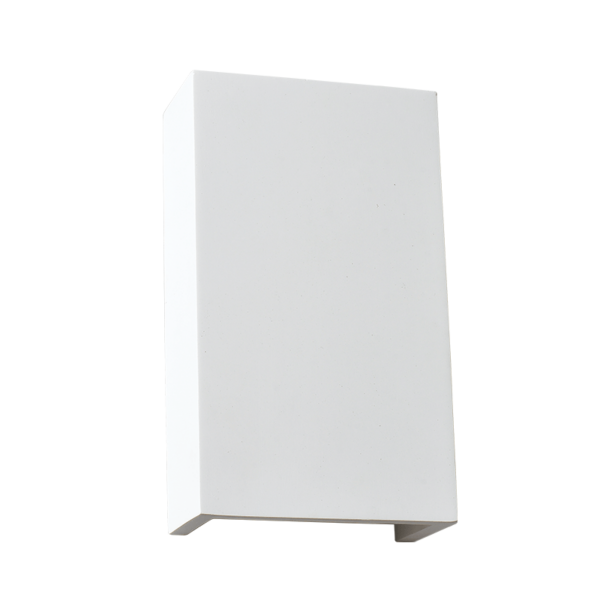 Γύψινο Φωτιστικό Τοίχου Up-Down 1xG9 Λευκό ACA DECOR  – G85271W