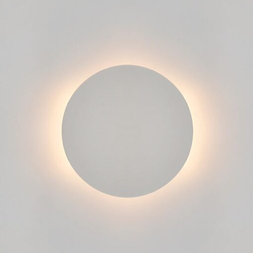 LED Γύψινο Επιτοίχιο Φωτιστικό 8W 570lm 3000K Φ260Χ45 Rafa ACA – G8530LED