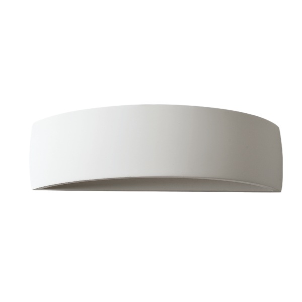 Γύψινο Φωτιστικό Τοίχου Up-Down 1xE14 Λευκό ACA DECOR  – G85361W