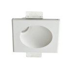Γύψινο Φωτιστικό Τοίχου GU10 – MR16 Λευκό ACA DECOR  – G90351C