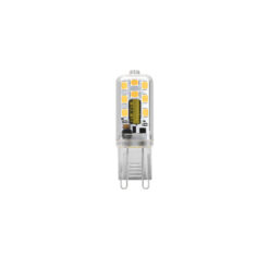 LED Λάμπα G9 3W Diolamp Διάφανη 300° 250lm 3000K – G928353WWC