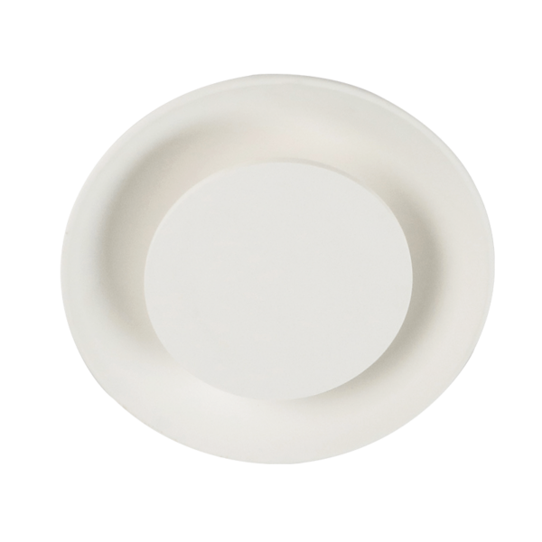 Γύψινο Φωτιστικό Οροφής / Τοίχου 4W 3000K 350lm Λευκό ACA DECOR   – G9525LED