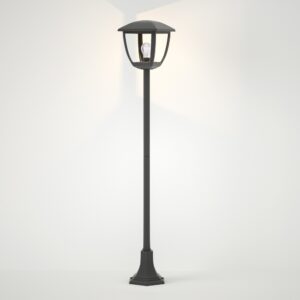 it-Lighting Avalanche 1xE27 Outdoor Pole Light Black D:120cmx18.5cm (80500114)