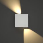 it-Lighting Yellowstone LED 4W Outdoor Up-Down Adjustable Wall Lamp White D:12cmx12cm (80200921)